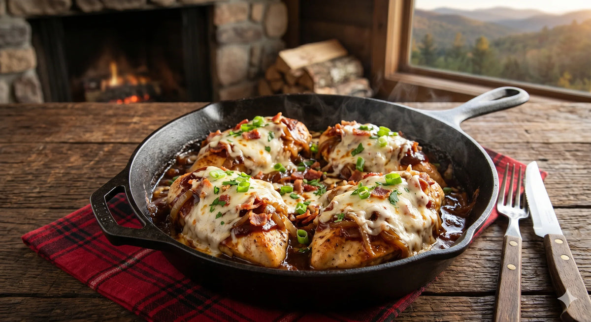 Rustic Appalachian Skillet Chicken: A Smoky, Comforting Taste of the Hills